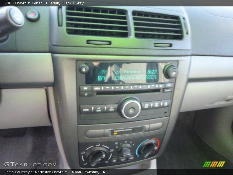 Black / Gray 2008 Chevrolet Cobalt LT Sedan