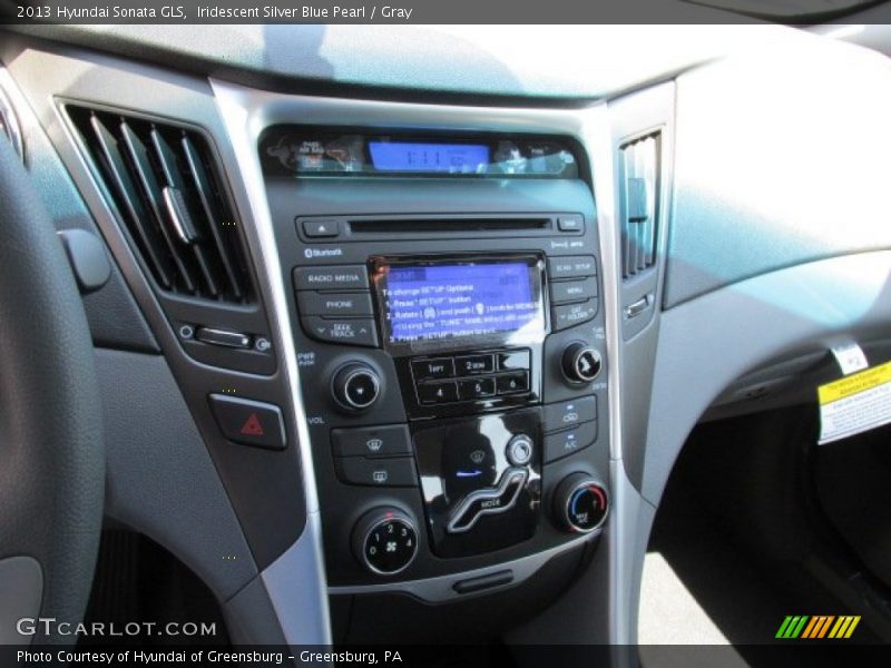 Iridescent Silver Blue Pearl / Gray 2013 Hyundai Sonata GLS