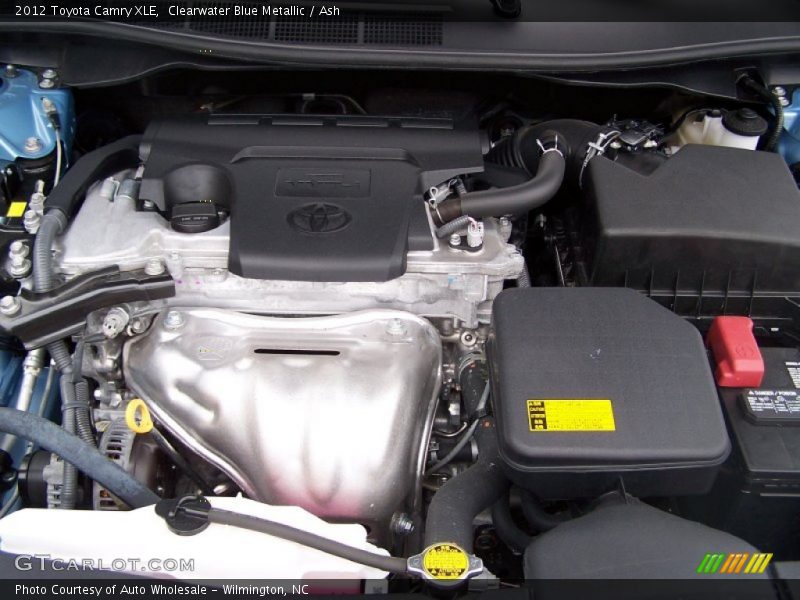 Clearwater Blue Metallic / Ash 2012 Toyota Camry XLE