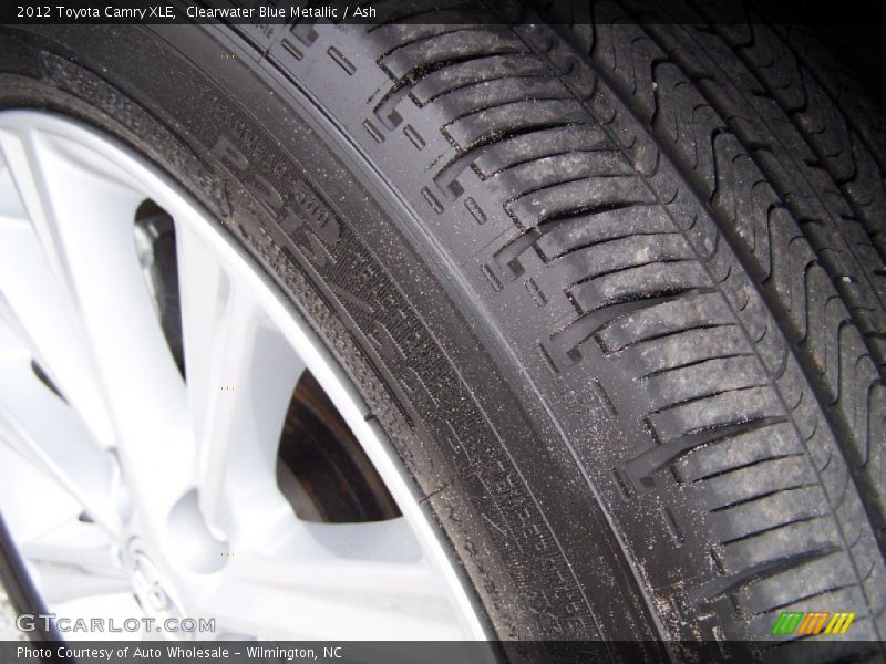 Clearwater Blue Metallic / Ash 2012 Toyota Camry XLE