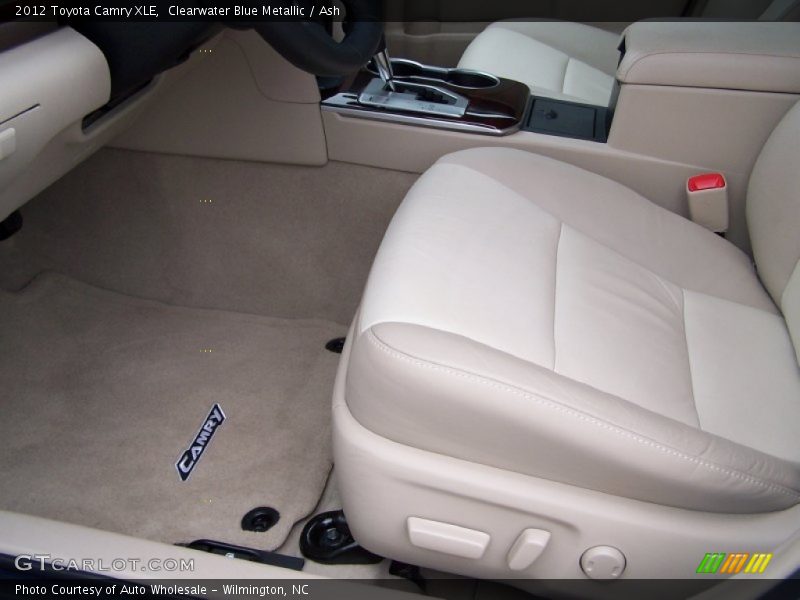 Clearwater Blue Metallic / Ash 2012 Toyota Camry XLE