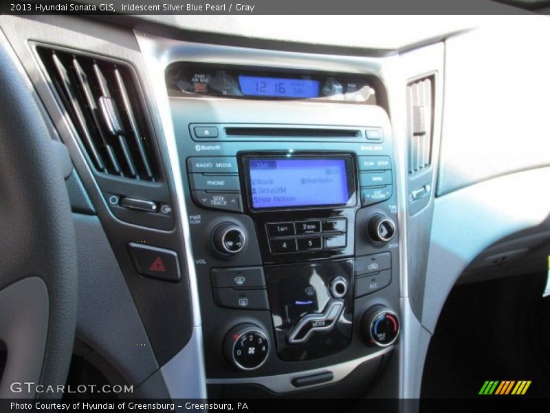 Iridescent Silver Blue Pearl / Gray 2013 Hyundai Sonata GLS