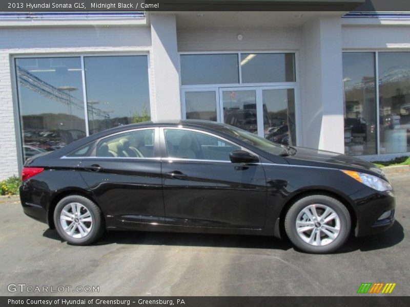 Midnight Black / Camel 2013 Hyundai Sonata GLS