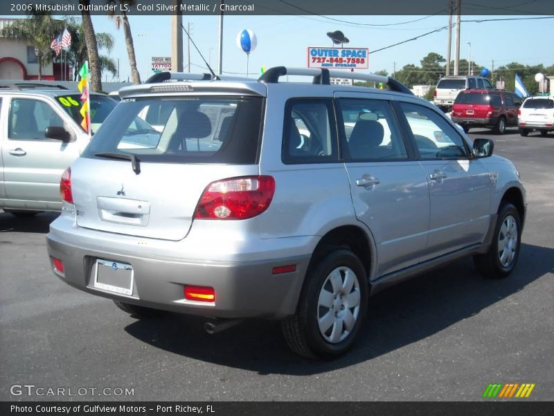 Cool Silver Metallic / Charcoal 2006 Mitsubishi Outlander LS