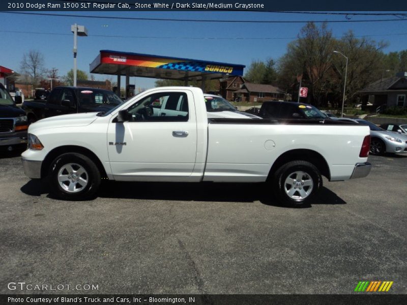Stone White / Dark Slate/Medium Graystone 2010 Dodge Ram 1500 SLT Regular Cab