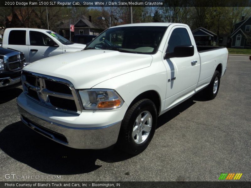 Stone White / Dark Slate/Medium Graystone 2010 Dodge Ram 1500 SLT Regular Cab
