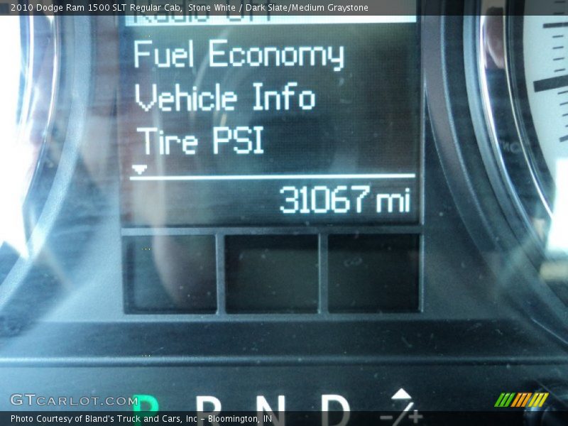Stone White / Dark Slate/Medium Graystone 2010 Dodge Ram 1500 SLT Regular Cab