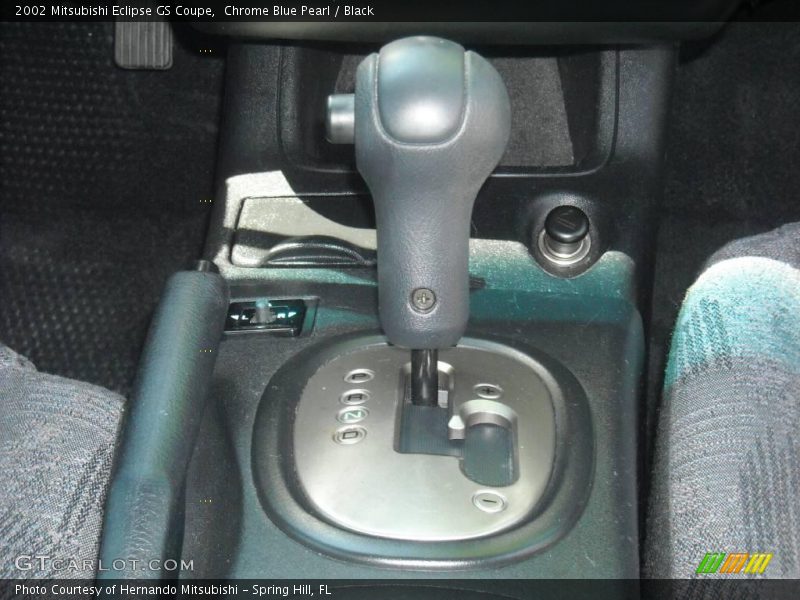 Chrome Blue Pearl / Black 2002 Mitsubishi Eclipse GS Coupe