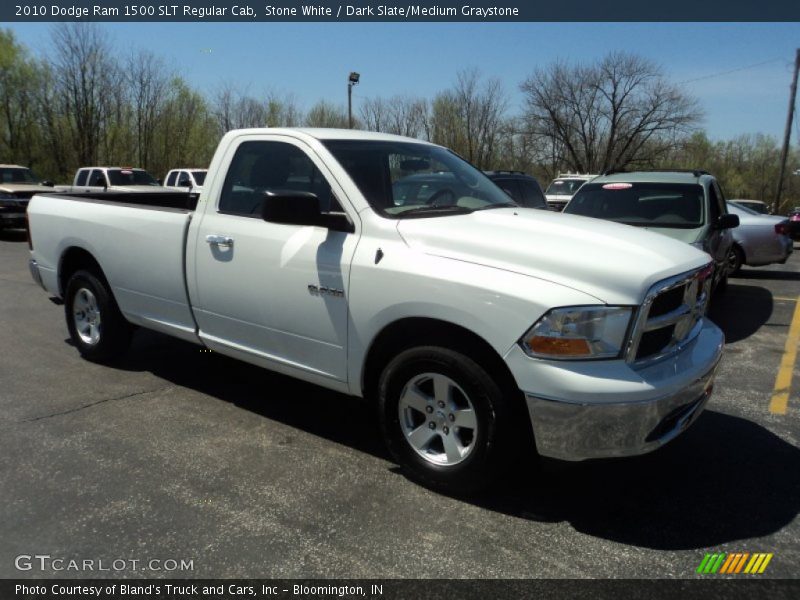 Stone White / Dark Slate/Medium Graystone 2010 Dodge Ram 1500 SLT Regular Cab
