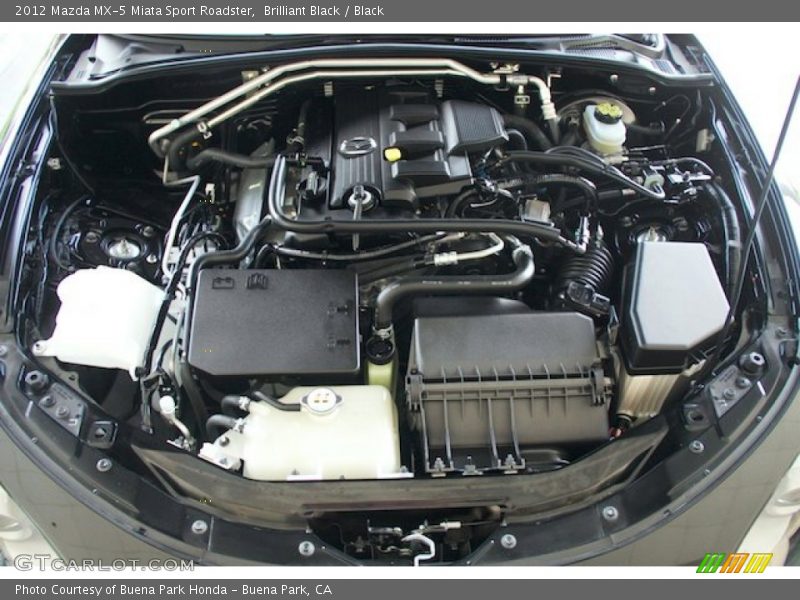 2012 MX-5 Miata Sport Roadster Engine - 2.0 Liter DOHC 16-Valve VVT 4 Cylinder