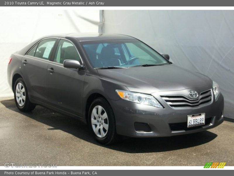Magnetic Gray Metallic / Ash Gray 2010 Toyota Camry LE