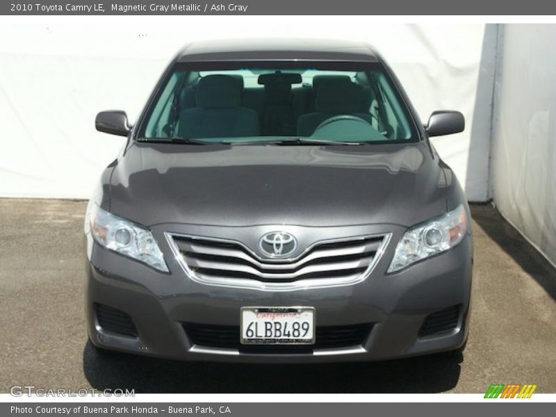 Magnetic Gray Metallic / Ash Gray 2010 Toyota Camry LE