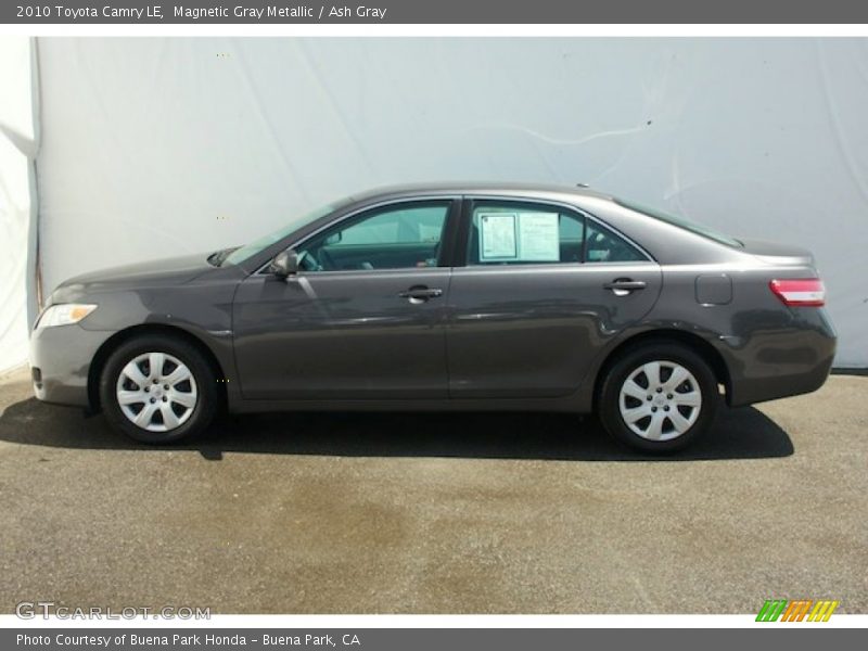 Magnetic Gray Metallic / Ash Gray 2010 Toyota Camry LE