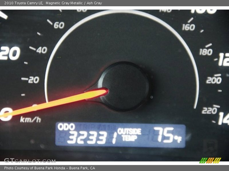 Magnetic Gray Metallic / Ash Gray 2010 Toyota Camry LE