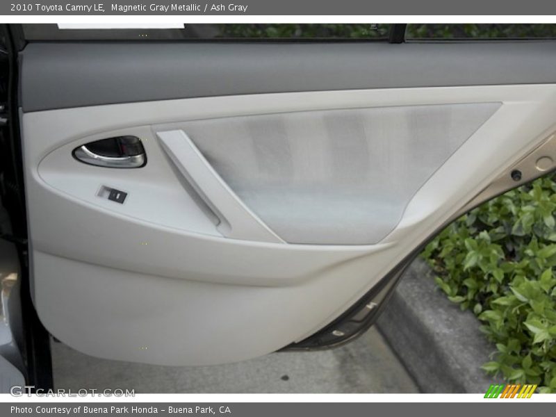 Magnetic Gray Metallic / Ash Gray 2010 Toyota Camry LE