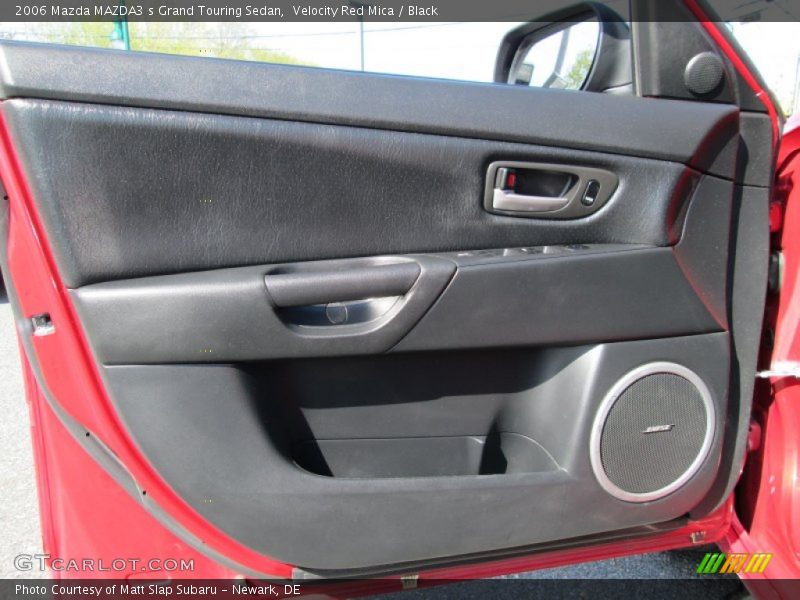 Velocity Red Mica / Black 2006 Mazda MAZDA3 s Grand Touring Sedan