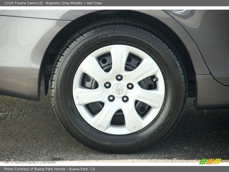 Magnetic Gray Metallic / Ash Gray 2010 Toyota Camry LE
