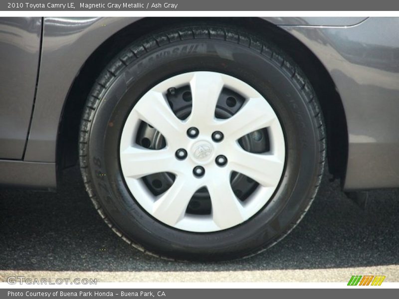 Magnetic Gray Metallic / Ash Gray 2010 Toyota Camry LE