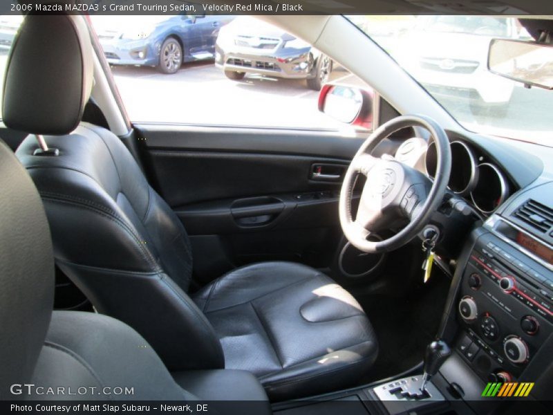 Velocity Red Mica / Black 2006 Mazda MAZDA3 s Grand Touring Sedan