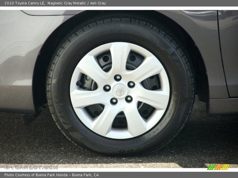 Magnetic Gray Metallic / Ash Gray 2010 Toyota Camry LE