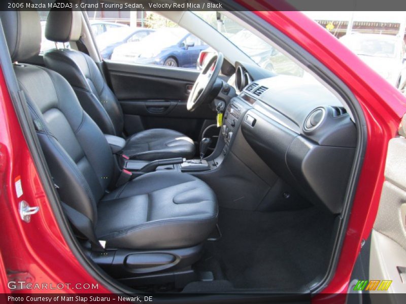 Velocity Red Mica / Black 2006 Mazda MAZDA3 s Grand Touring Sedan
