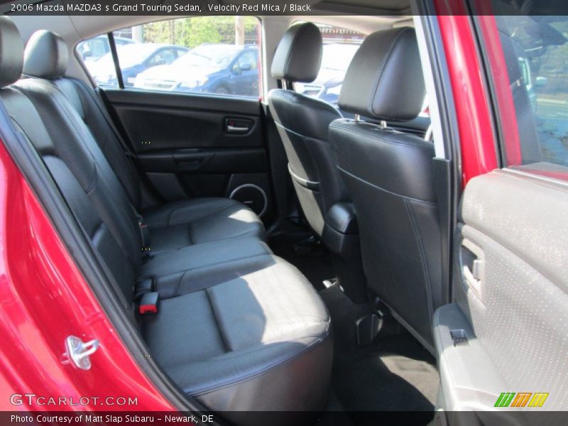Velocity Red Mica / Black 2006 Mazda MAZDA3 s Grand Touring Sedan