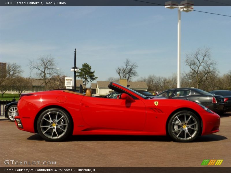 Red / Cuoio 2010 Ferrari California