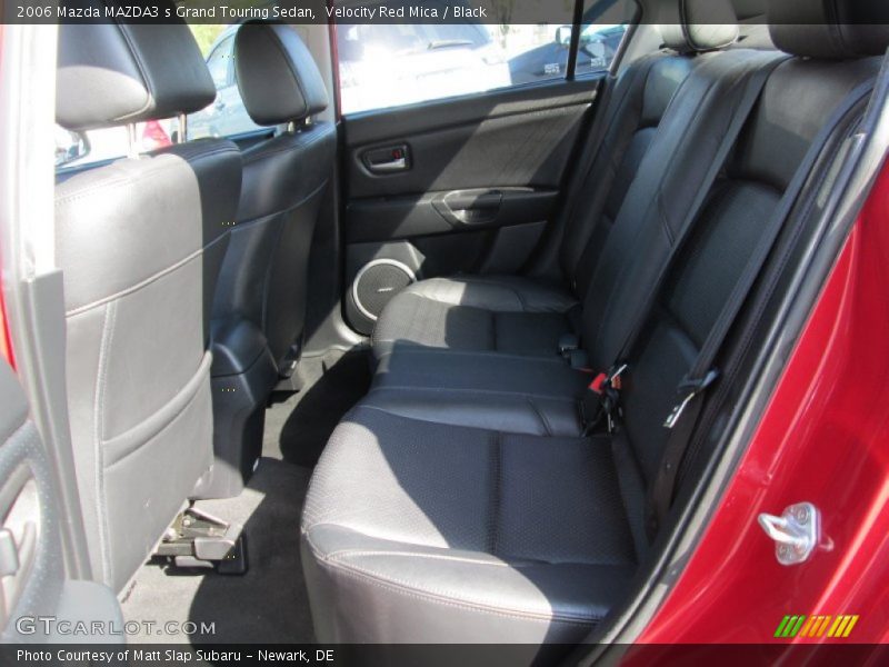 Velocity Red Mica / Black 2006 Mazda MAZDA3 s Grand Touring Sedan