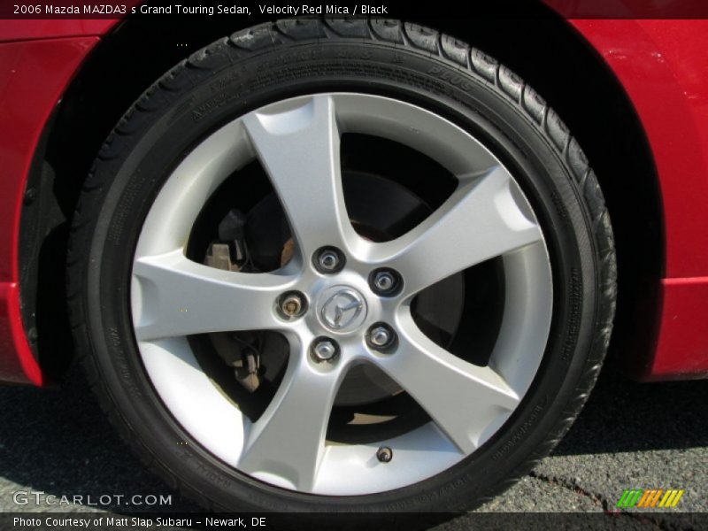 Velocity Red Mica / Black 2006 Mazda MAZDA3 s Grand Touring Sedan
