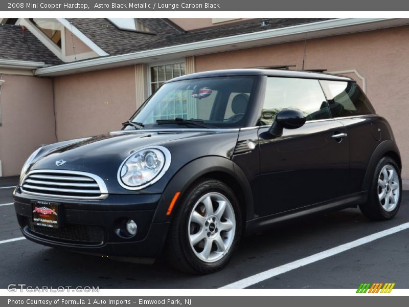 Astro Black Metallic / Lounge Carbon Black 2008 Mini Cooper Hardtop