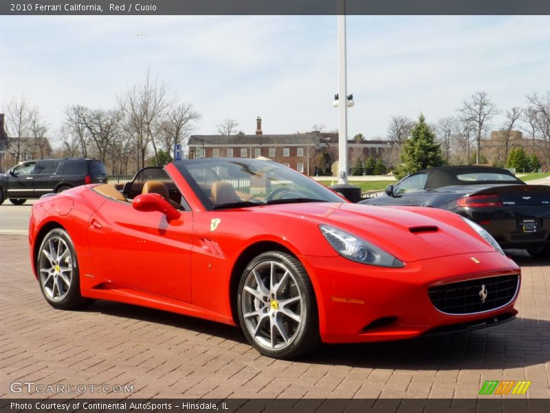 Red / Cuoio 2010 Ferrari California