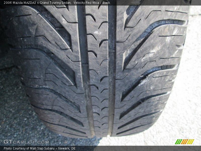 Velocity Red Mica / Black 2006 Mazda MAZDA3 s Grand Touring Sedan