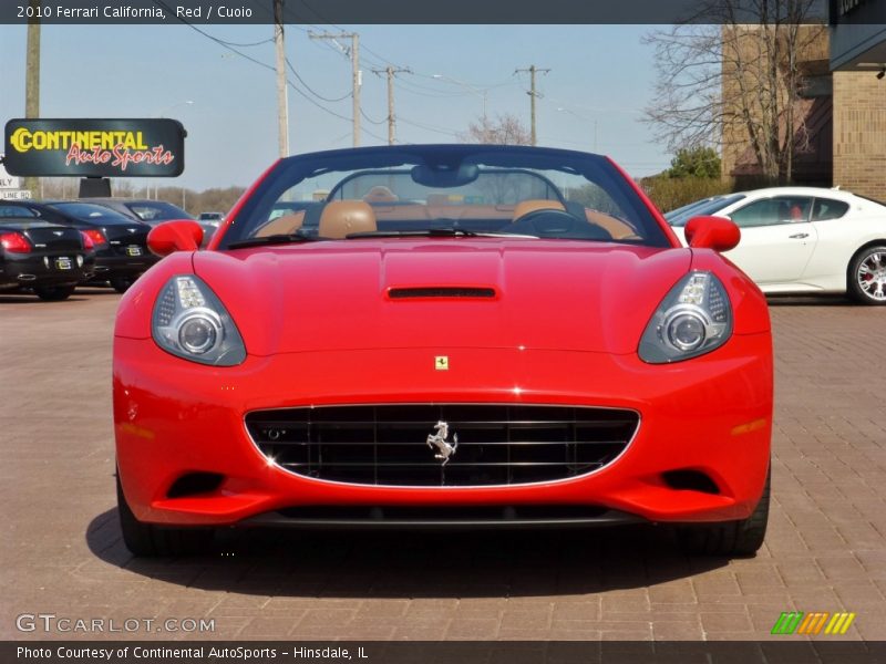 Red / Cuoio 2010 Ferrari California