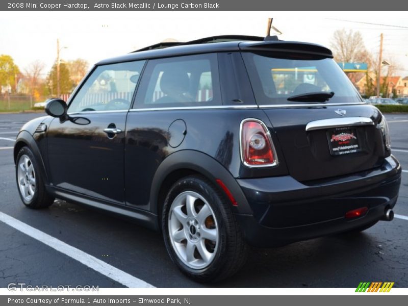 Astro Black Metallic / Lounge Carbon Black 2008 Mini Cooper Hardtop