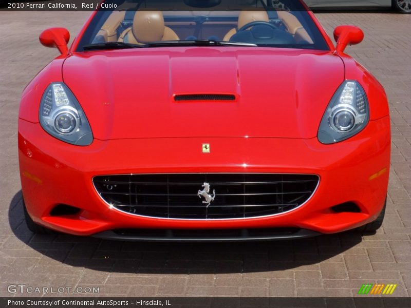 Red / Cuoio 2010 Ferrari California