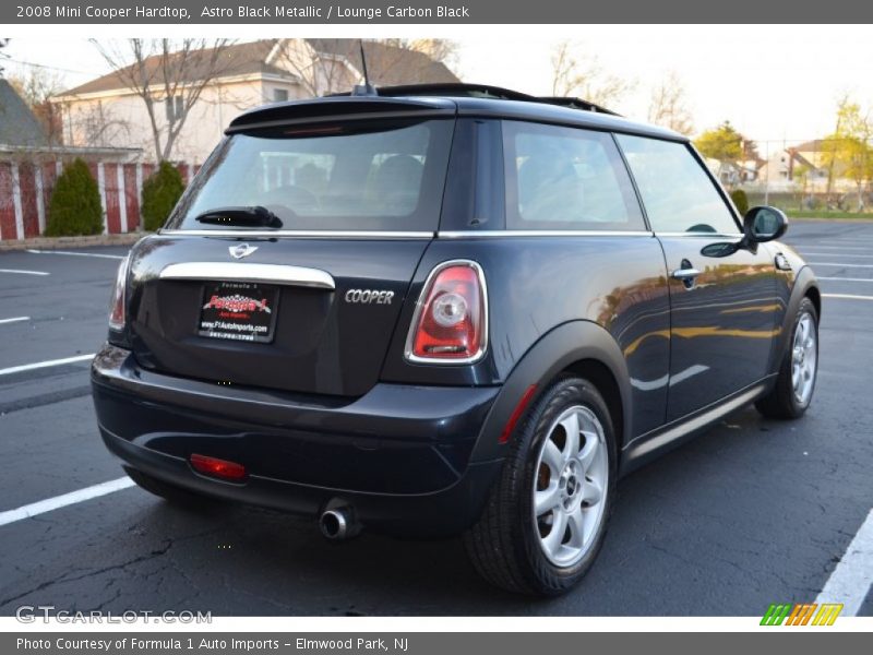 Astro Black Metallic / Lounge Carbon Black 2008 Mini Cooper Hardtop
