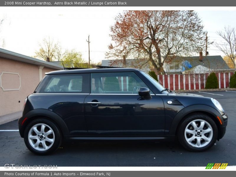 Astro Black Metallic / Lounge Carbon Black 2008 Mini Cooper Hardtop