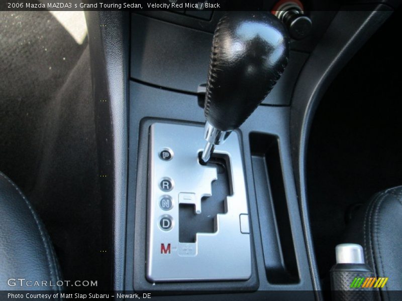 Velocity Red Mica / Black 2006 Mazda MAZDA3 s Grand Touring Sedan
