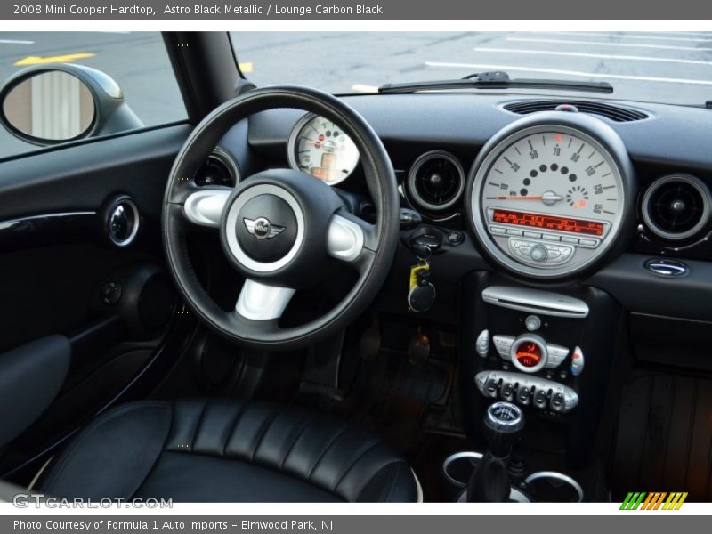 Astro Black Metallic / Lounge Carbon Black 2008 Mini Cooper Hardtop