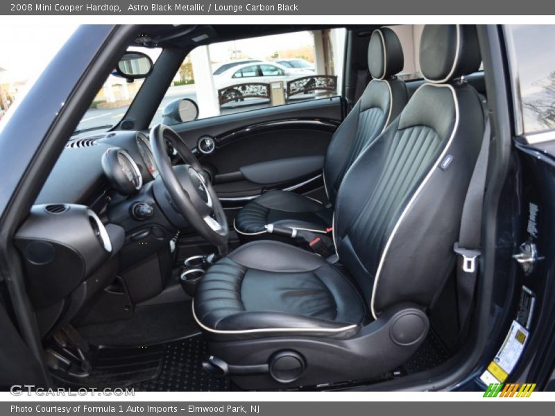 Astro Black Metallic / Lounge Carbon Black 2008 Mini Cooper Hardtop