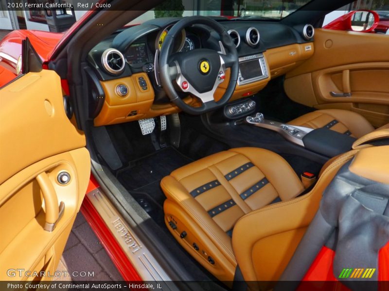  2010 California  Cuoio Interior