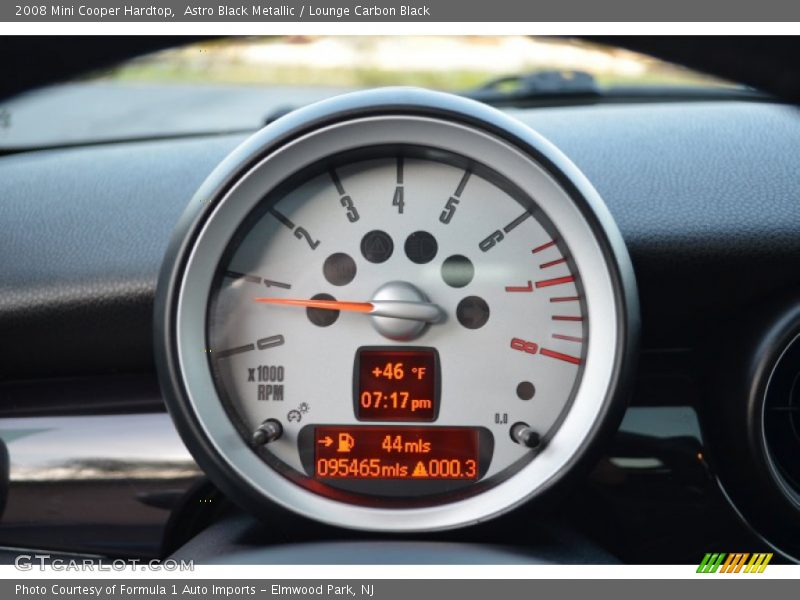 Astro Black Metallic / Lounge Carbon Black 2008 Mini Cooper Hardtop