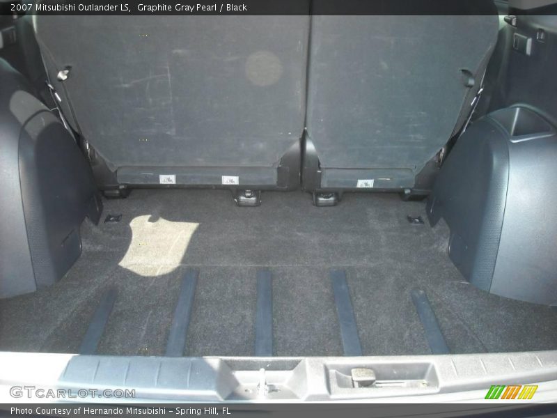 Graphite Gray Pearl / Black 2007 Mitsubishi Outlander LS