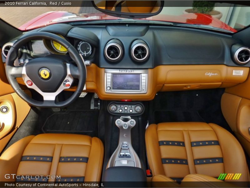 Dashboard of 2010 California 