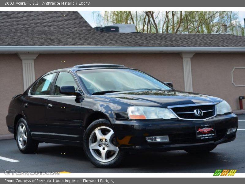 Anthracite Metallic / Ebony 2003 Acura TL 3.2