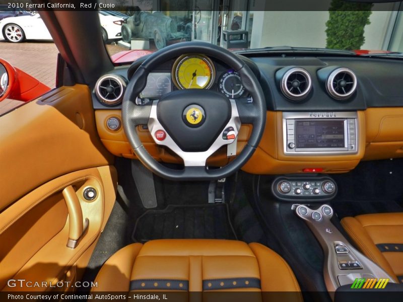 Dashboard of 2010 California 