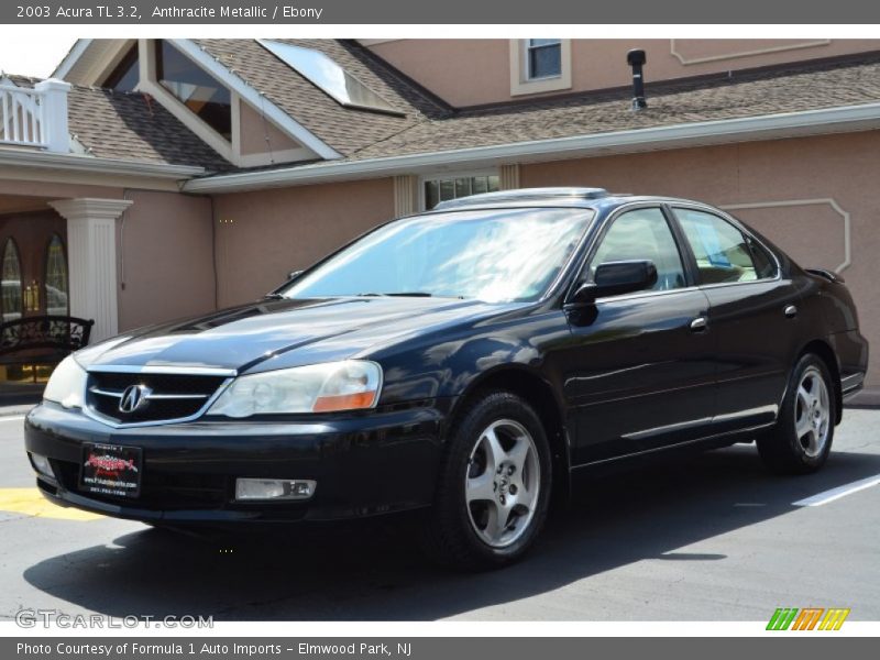 Anthracite Metallic / Ebony 2003 Acura TL 3.2
