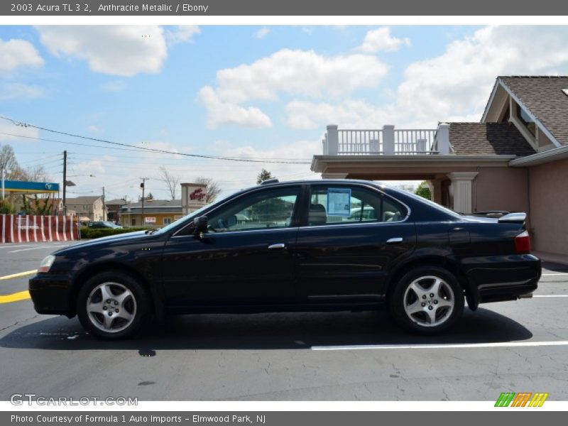 Anthracite Metallic / Ebony 2003 Acura TL 3.2