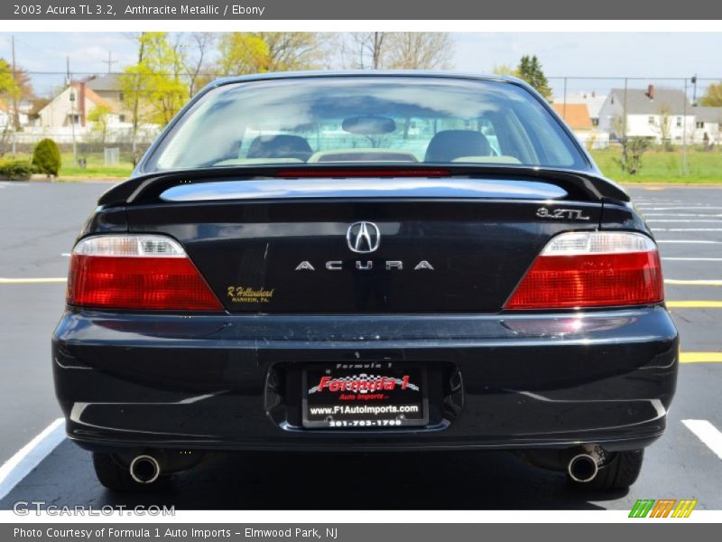 Anthracite Metallic / Ebony 2003 Acura TL 3.2