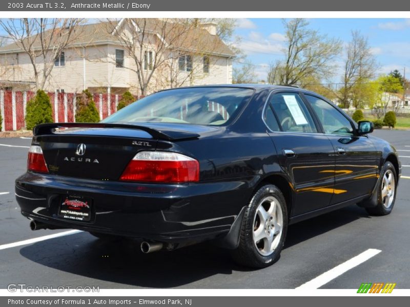 Anthracite Metallic / Ebony 2003 Acura TL 3.2